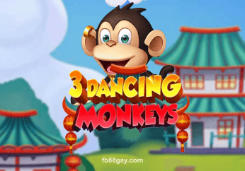 Hình ảnh trò chơi slot 3 Dancing Monkeys tại fb88gay